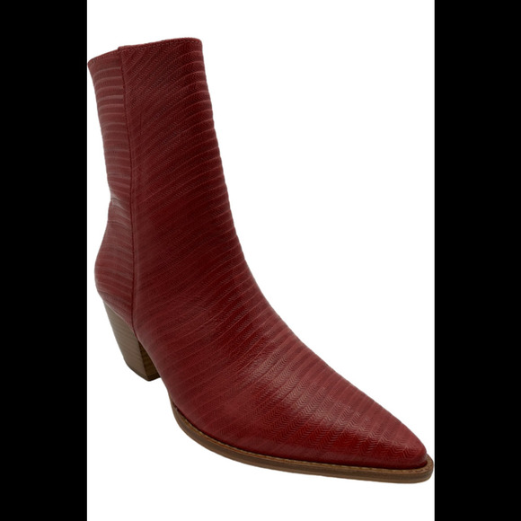 Matisse Shoes - Matisse Leather Boots Caty Cherry Rope - Medium